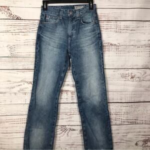 AG Adriano Goldschmied Kinsley contour 360 Pop crop size 24 jeans